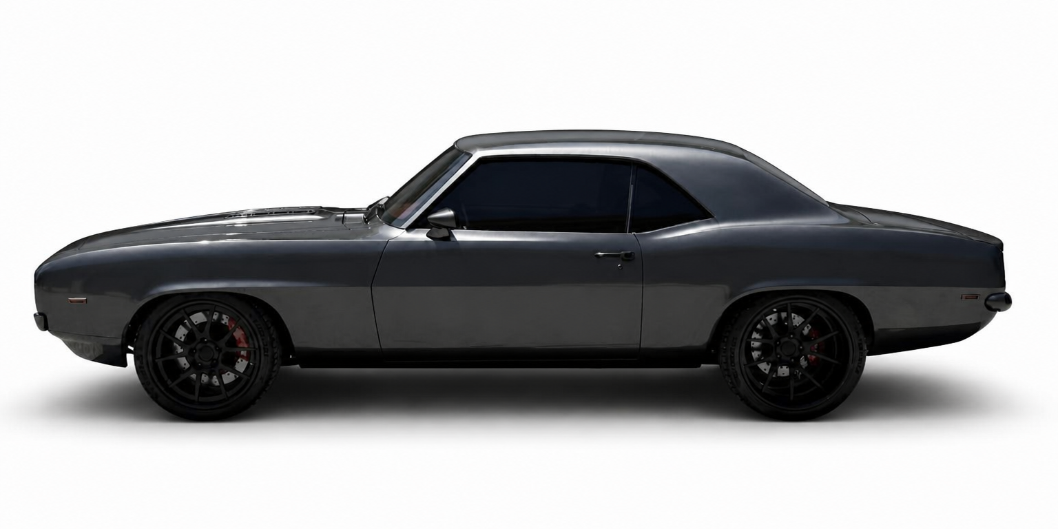 LS3-powered 1969 Chevrolet Camaro side profile