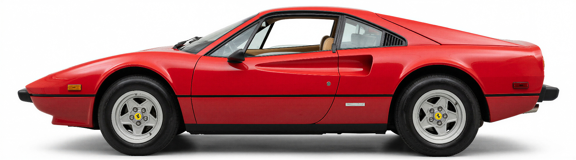 1977 Ferrari 308 GTB side profile